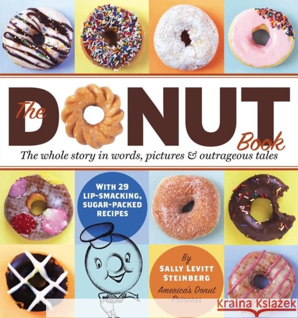 The Donut Book Sally Levitt Steinberg 9781580175487 Storey Publishing - książka