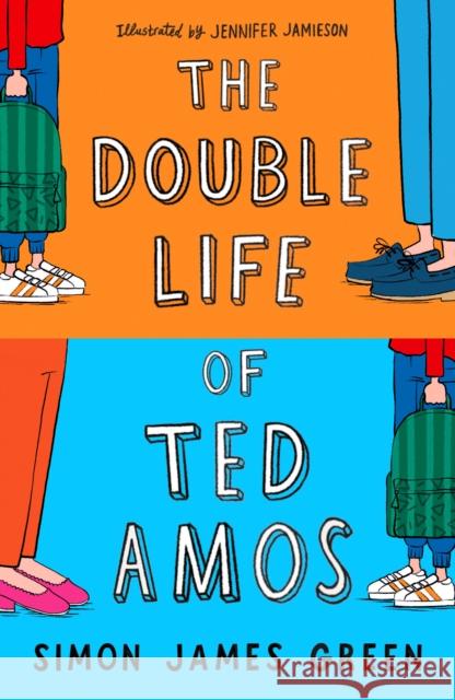 The Double Life of Ted Amos Simon James Green 9780702313660 Scholastic - książka