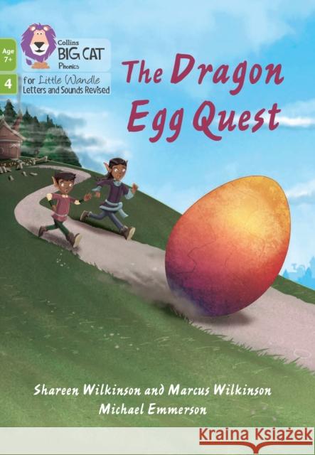 The Dragon Egg Quest: Phase 4 Set 1 Wilkinson, Marcus 9780008551872 HarperCollins Publishers - książka