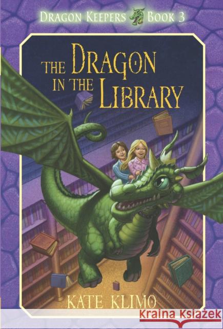 The Dragon in the Library Klimo, Kate 9780375855924 Yearling Books - książka