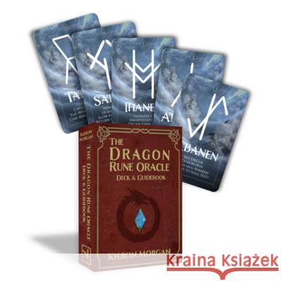 The Dragon Rune Oracle: (28 Full-Color Cards and 108-Page Guidebook) Kieron Morgan 9781964537290 Crossed Crow Books - książka