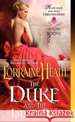 The Duke and the Lady in Red Lorraine Heath 9780062276261 Avon Books - książka