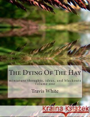 The Dying Of The Hay: miniature thoughts, ideas, and blackouts Cartwright, David 9781494298449 Createspace - książka