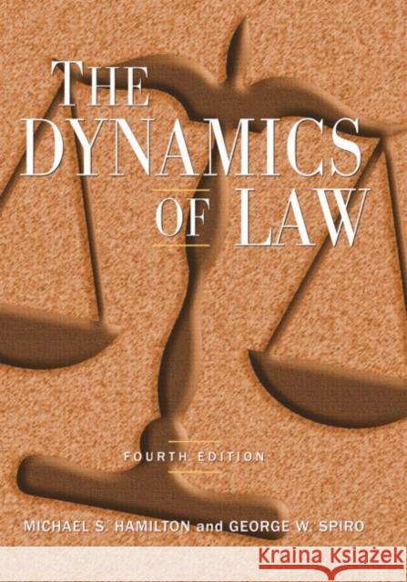 The Dynamics of Law  9780765620873 M.E. Sharpe - książka