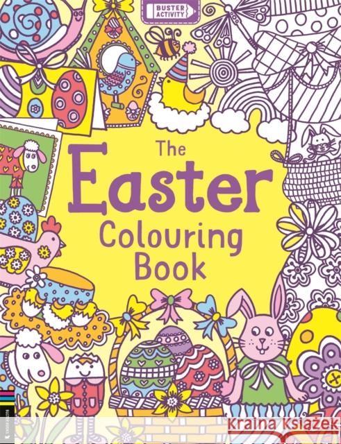 The Easter Colouring Book Jessie Eckel 9781837251551 Michael O'Mara Books Ltd - książka
