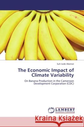 The Economic Impact of Climate Variability Abenwi, Suh Jude 9783846506936 LAP Lambert Academic Publishing - książka