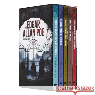 The Edgar Allan Poe Collection: 5-Book Paperback Boxed Set Edgar Alla 9781398830424 Sirius Entertainment - książka