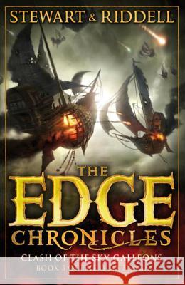 The Edge Chronicles 3: Clash of the Sky Galleons: Third Book of Quint Chris Riddell 9780552569644  - książka