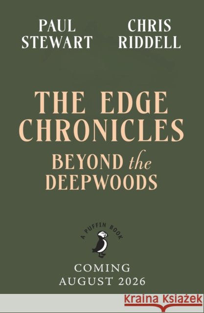 The Edge Chronicles: Beyond the Deepwoods: First Book of Twig Chris Riddell 9780241810149 Penguin Random House Children's UK - książka
