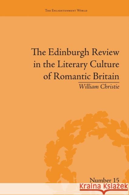 The Edinburgh Review in the Literary Culture of Romantic Britain: Mammoth and Megalonyx William Christie   9781138665095 Taylor and Francis - książka