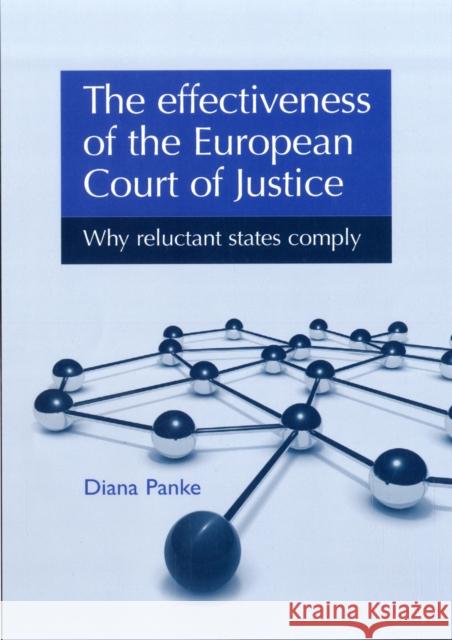 The Effectiveness of the European Court of Justice: Why Reluctant States Comply Panke, Diana 9780719083068 Manchester University Press - książka