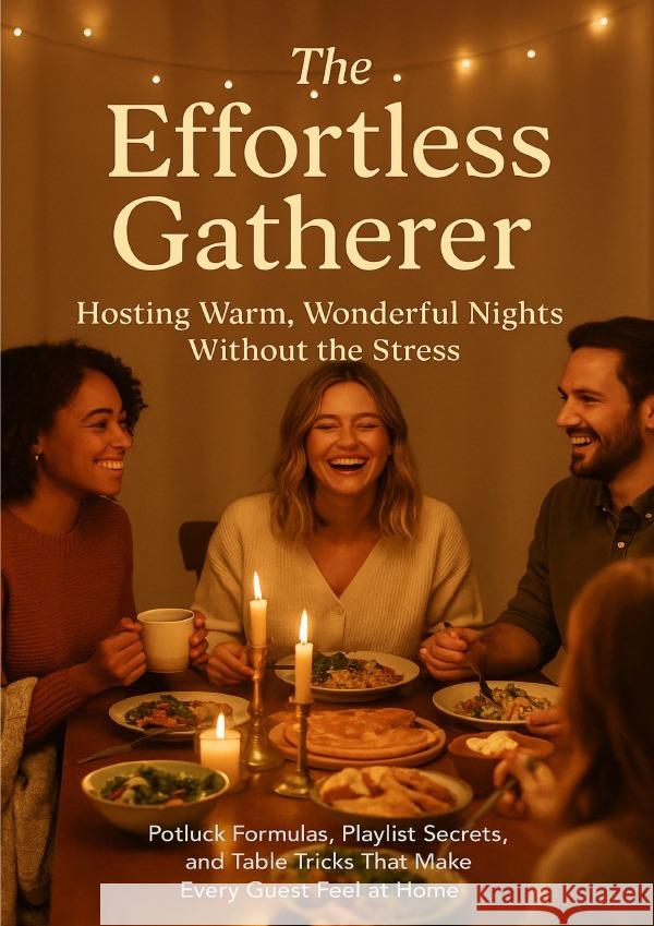 The Effortless Gatherer: Hosting Warm, Wonderful Nights Without the Stress Hayes, Jonathan 9783565078325 epubli - książka