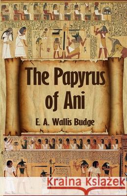 The Egyptian Book of the Dead: The Complete Papyrus of Ani: The Complete Papyrus of Ani Paperback E a Wallis Budge 9781639230518 Lushena Books - książka