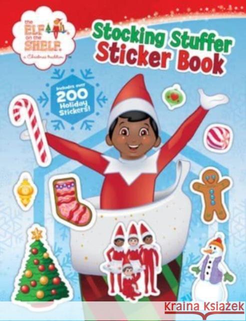 The Elf on the Shelf: Stocking Stuffer Sticker Book The Lumistella Company 9780063327511 HarperCollins Publishers Inc - książka