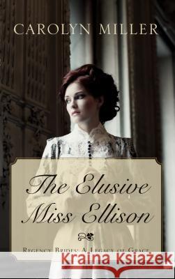 The Elusive Miss Ellison Carolyn Miller 9781432839635 Thorndike Press Large Print - książka