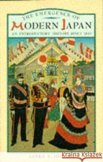 The Emergence of Modern Japan: An Introductory History Since 1853 Hunter, Janet 9780582494084 Longman Publishing Group - książka
