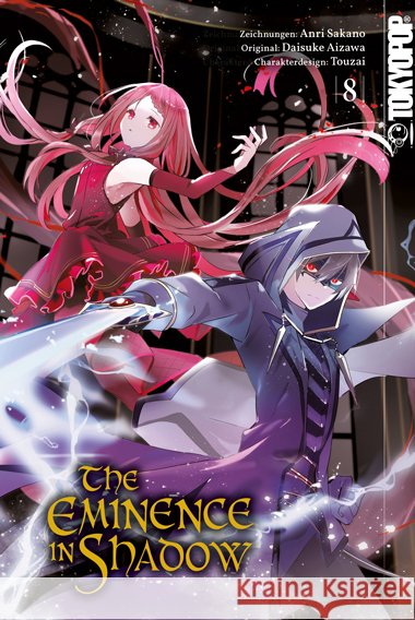 The Eminence in Shadow 08 Sakano, Anri, Aizawa, Daisuke, Touzai 9783842097247 Tokyopop - książka