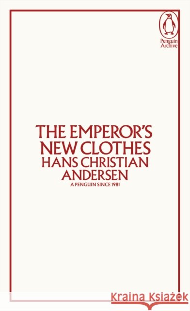 The Emperor's New Clothes Hans Christian Andersen 9780241746851 Penguin Books Ltd - książka