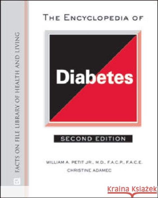 The Encyclopedia of Diabetes Jr. Willia 9780816079483 Facts on File - książka