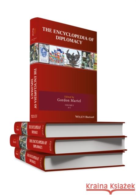 The Encyclopedia of Diplomacy Martel, Gordon 9781118887912 Wiley-Blackwell - książka