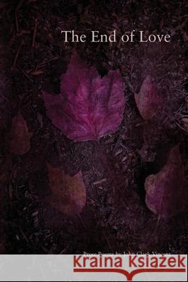 The End of Love John C. Vincent 9780991538270 Yulan Studio - książka