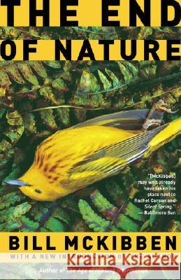 The End of Nature Bill McKibben 9780812976083 Random House Trade - książka