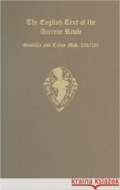 The English Text of the Ancrene Riwle R. M. Wilson 9780197222294 Early English Text Society - książka