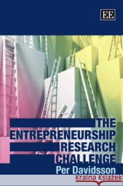 The Entrepreneurship Research Challenge Per Davidsson   9781847202192 Edward Elgar Publishing Ltd - książka