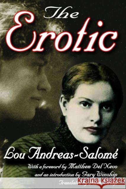 The Erotic Lou Andreas SalomA c 9781412846257  - książka