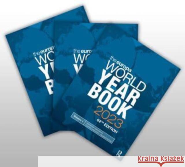 The Europa World Year Book 2023  9781032411873 Taylor & Francis Ltd - książka