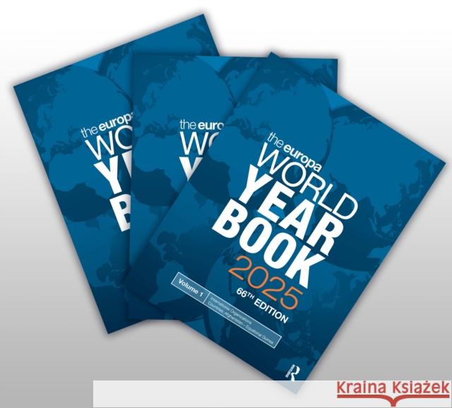The Europa World Year Book 2025  9781032982243 Taylor & Francis Ltd - książka