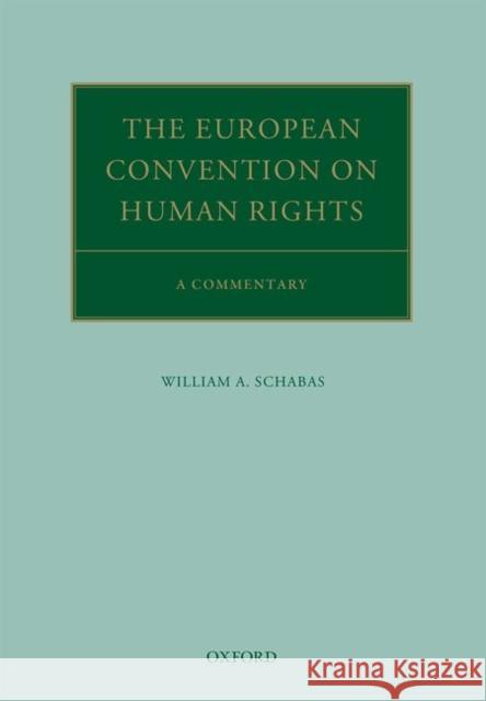 The European Convention on Human Rights: A Commentary  9780199594061  - książka