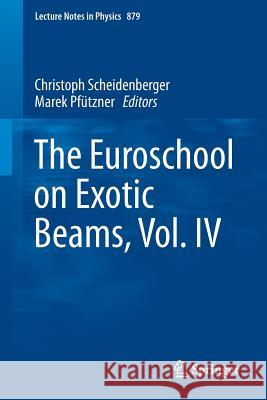 The Euroschool on Exotic Beams, Vol. IV Christoph Scheidenberger, Marek Pfützner 9783642451409 Springer-Verlag Berlin and Heidelberg GmbH &  - książka