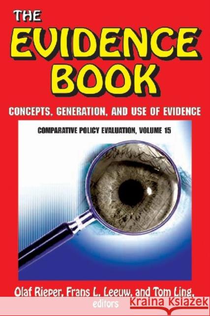 The Evidence Book Tom Ling Olaf Rieper Frans L. Leeuw 9781412845816 Transaction Publishers - książka