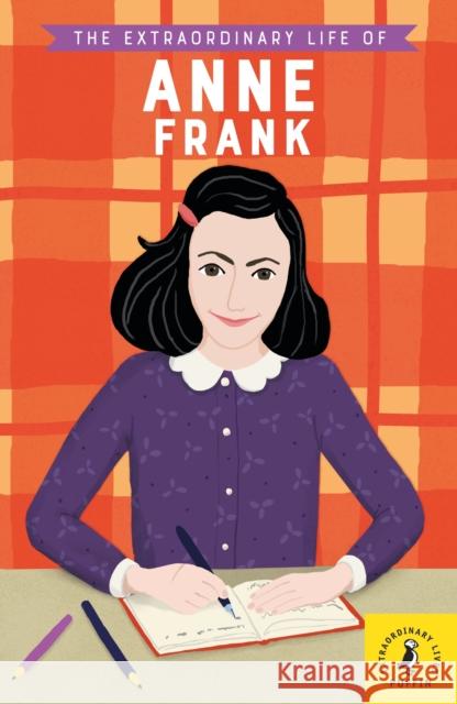 The Extraordinary Life of Anne Frank Puffin Kate Scott  9780241372708 Puffin - książka