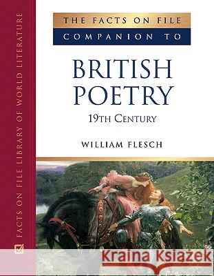 The Facts on File Companion to British Poetry : 19th Century  9780816058969 Facts on File - książka