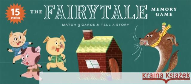 The Fairytale Memory Game: Match 3 Cards & Tell a Story Anna Claybourne Yeji Yun 9781786278906 Laurence King - książka