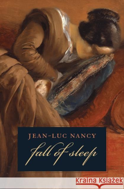 The Fall of Sleep Jean-Luc Nancy 9780823231188  - książka