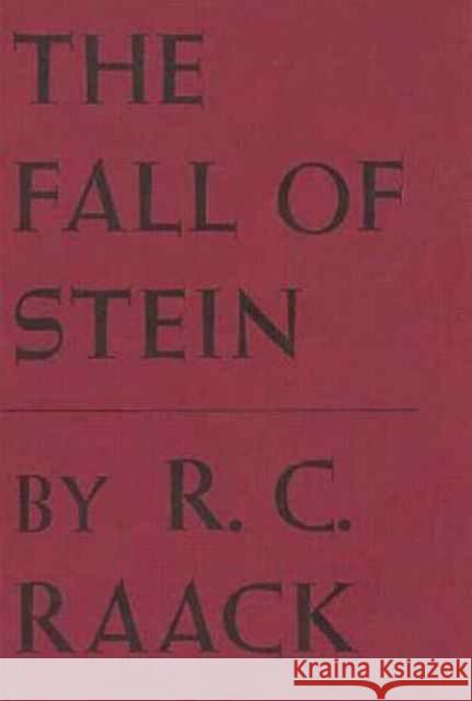 The Fall of Stein R. C. Raack Richard C. Raack 9780674292000 Harvard University Press - książka