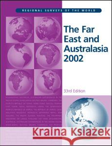 The Far East and Australasia 2002    9781857431032 Taylor & Francis - książka