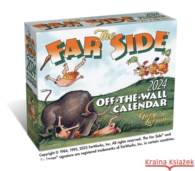 The Far Side (R) 2024 Off-the-Wall Day-to-Day Calendar Gary Larson 9781524881047 Andrews McMeel Publishing - książka