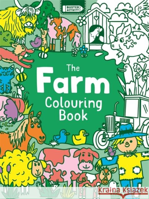 The Farm Colouring Book Chris Dickason 9781780557601 Michael O'Mara Books Ltd - książka
