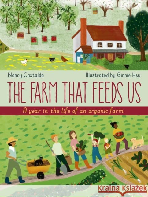 The Farm That Feeds Us: A Year in the Life of an Organic Farm Castaldo, Nancy 9780711242531 Words & Pictures - książka