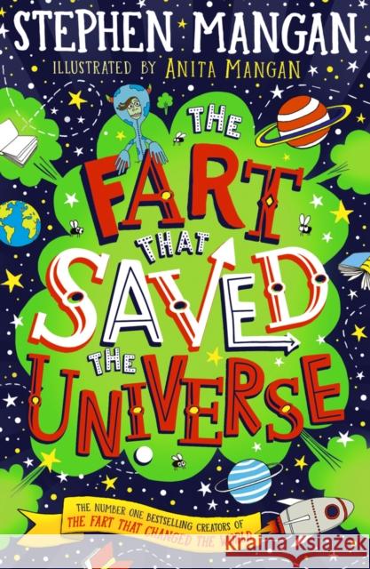The Fart that Saved the Universe Stephen Mangan 9780702330841 Scholastic - książka