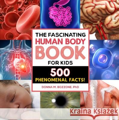 The Fascinating Human Body Book for Kids: 500 Phenomenal Facts! Donna M. Bozzone 9781685398125 Rockridge Press - książka
