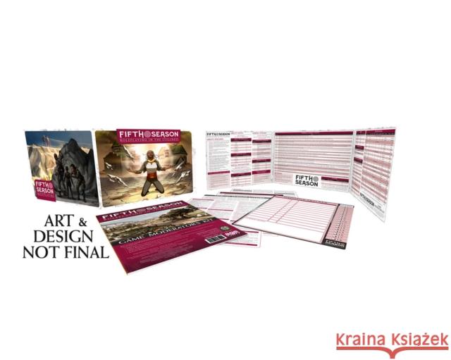The Fifth Season RPG Gamemaster's Kit Nell Raban 9781949160499 Green Ronin Publishing - książka