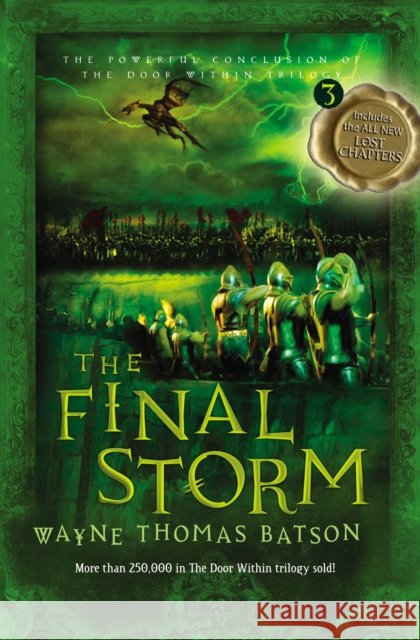 The Final Storm: The Door Within Trilogy - Book Three Wayne Thomas Batson 9781400322664 Tommy Nelson - książka
