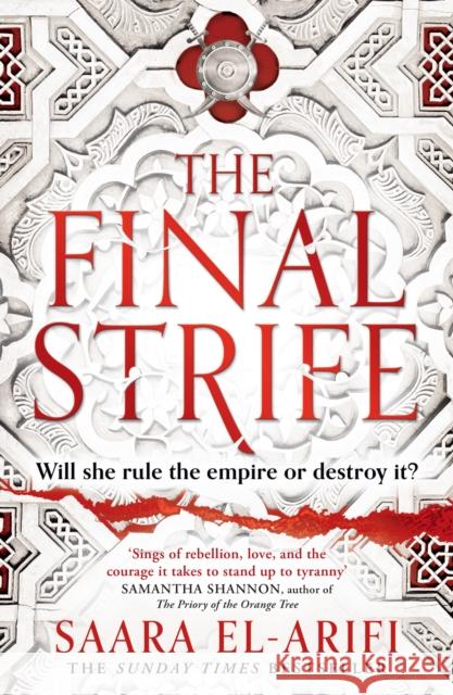 The Final Strife Saara El-Arifi 9780008450441 HarperCollins Publishers - książka