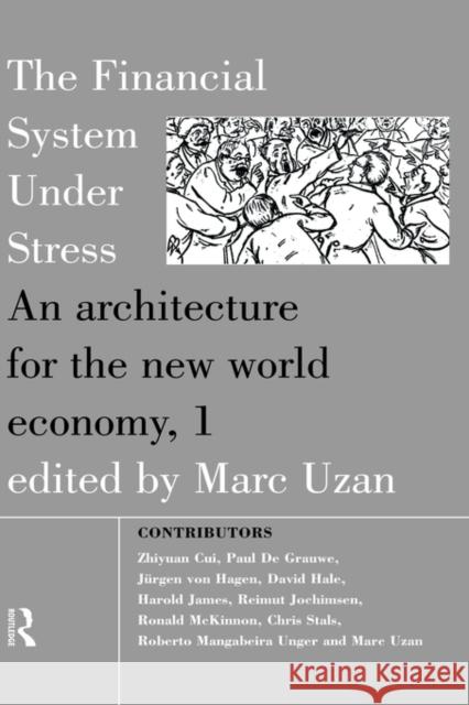 The Financial System Under Stress: An Architecture for the New World Economy Uzan, Marc 9780415135160 Routledge - książka