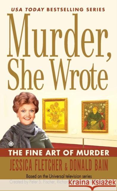 The Fine Art of Murder Jessica Fletcher Donald Bain 9780451237842 Signet Book - książka